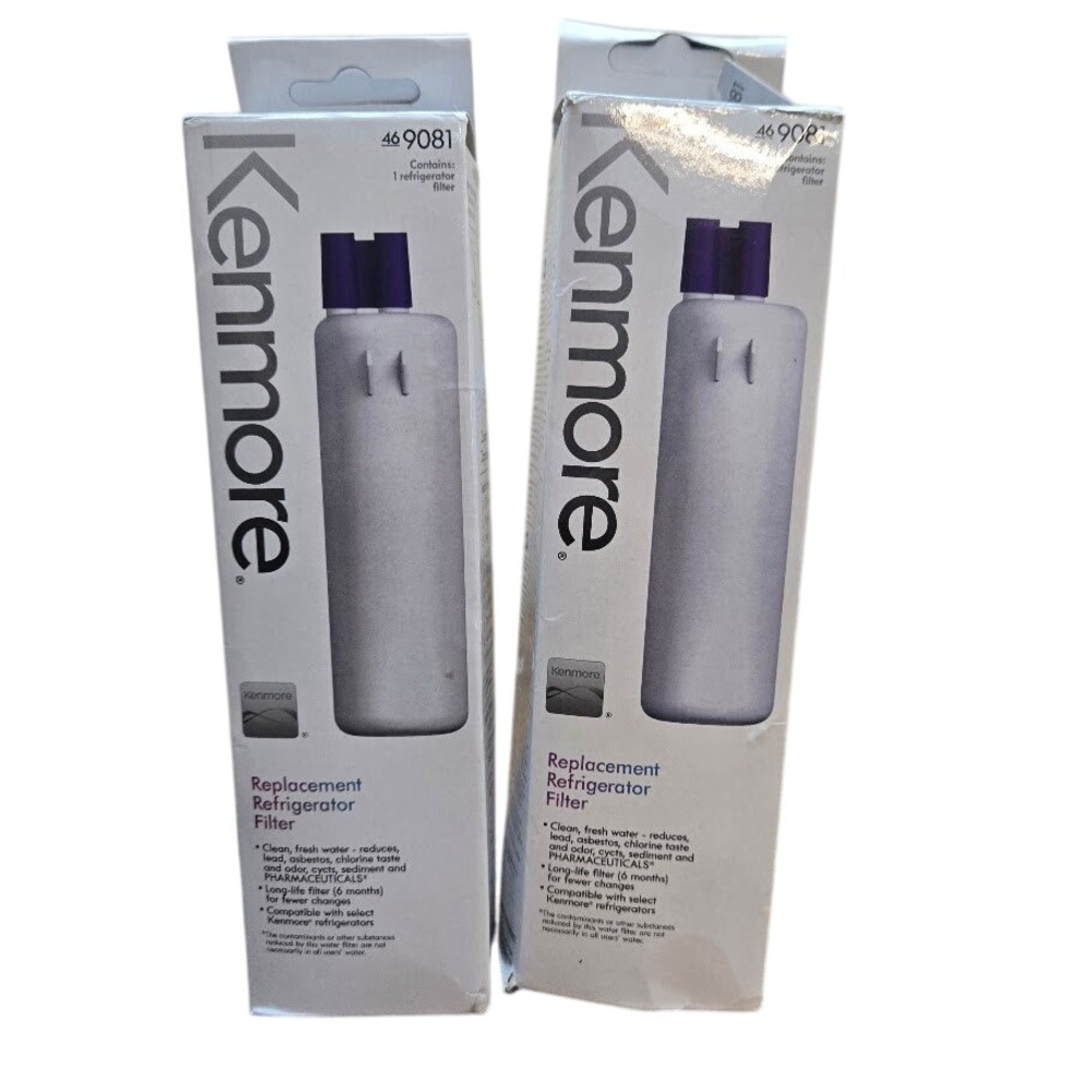 2 Kenmore 469081 Replacement Refrigerator Water Filters‎
